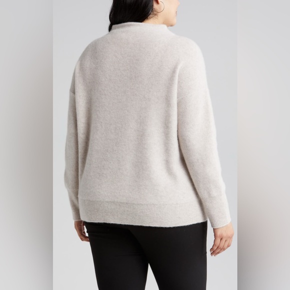 Vince Funnel Neck Cashmere Sweater - Picture 2 of 5